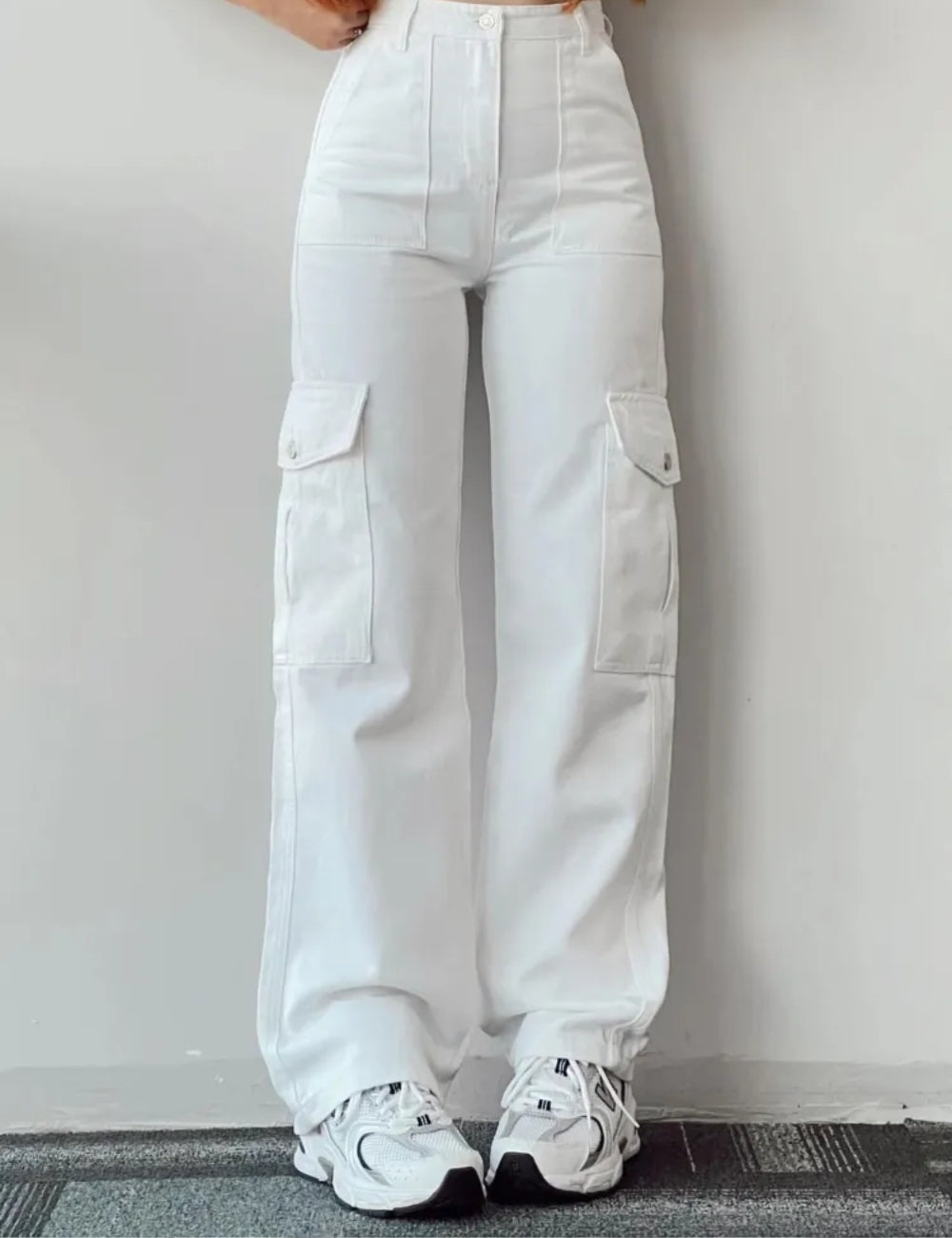 Vintage Wide Cargo Pants Streetwear