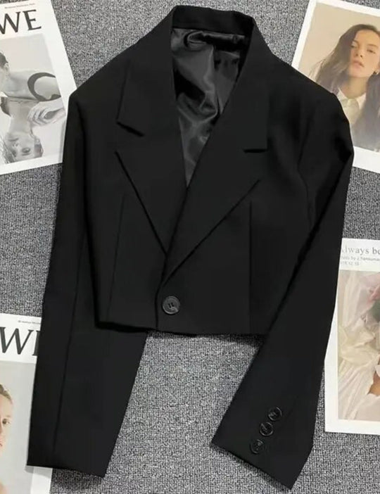 Single Button Elegant Blazer