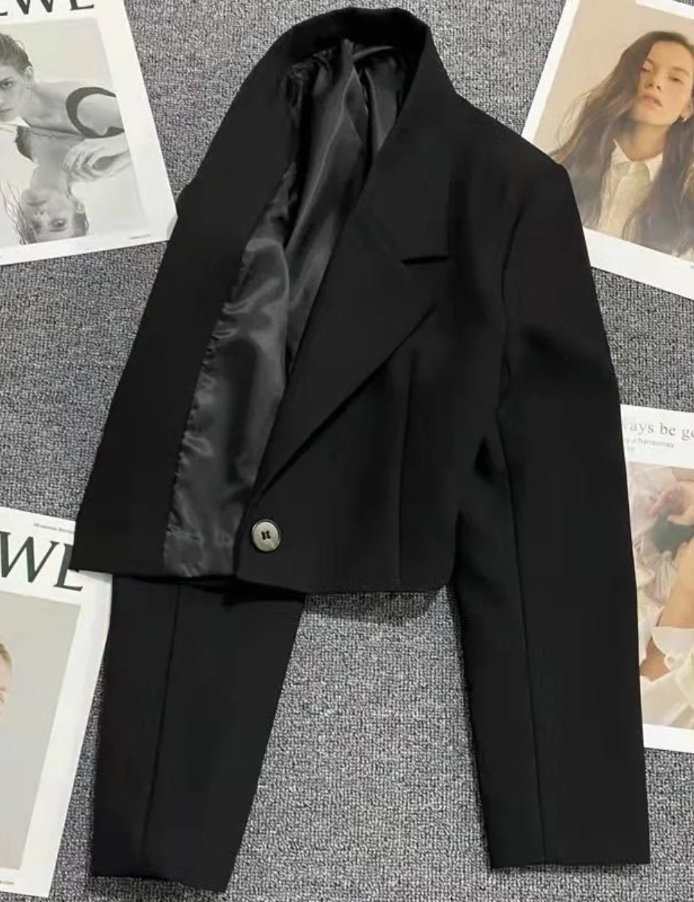 Single Button Elegant Blazer