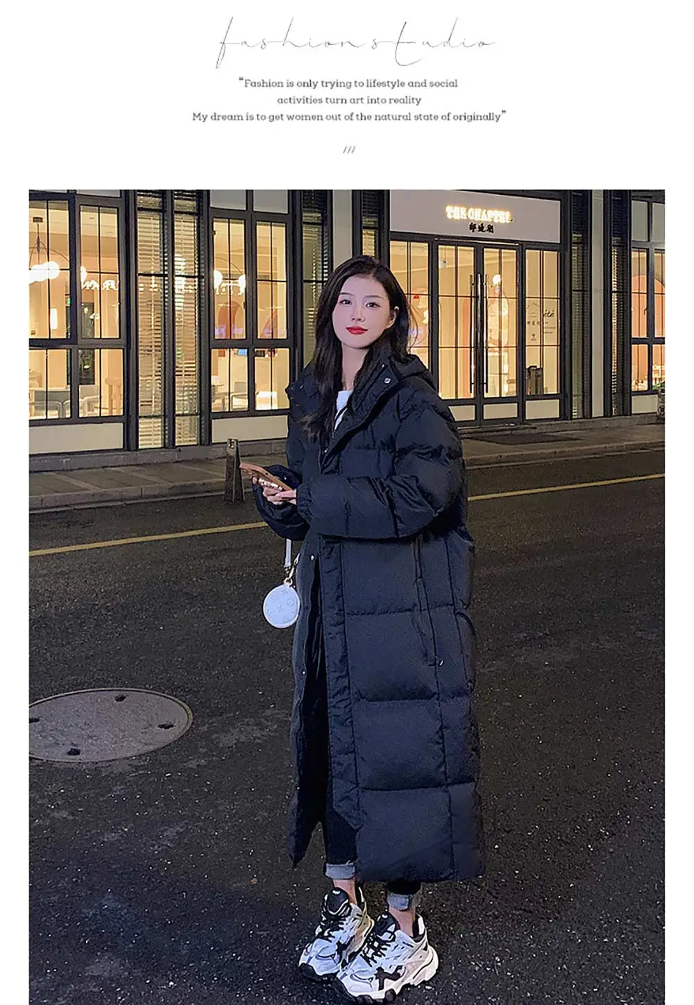 Casual Long Winter Coat Casual