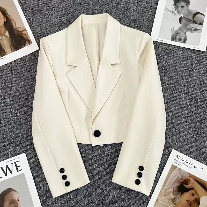 Single Button Elegant Blazer