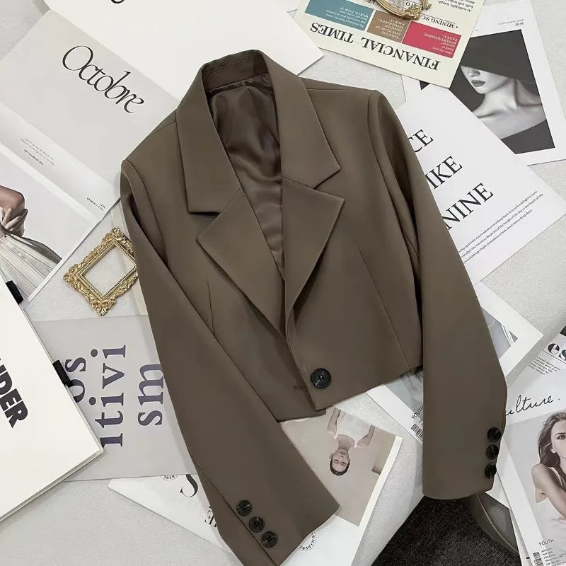 Single Button Elegant Blazer