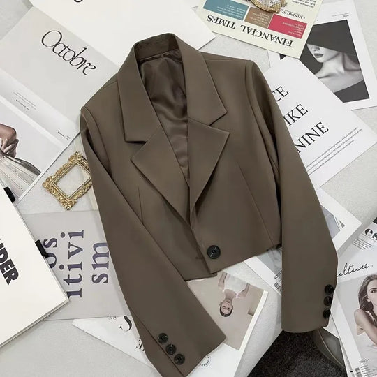 Single Button Elegant Blazer