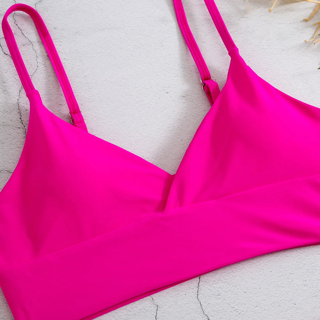 Mingi™ Hoge taille Bikini Set Zomer 2024