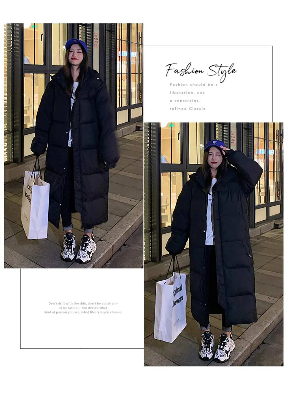 Casual Long Winter Coat Casual