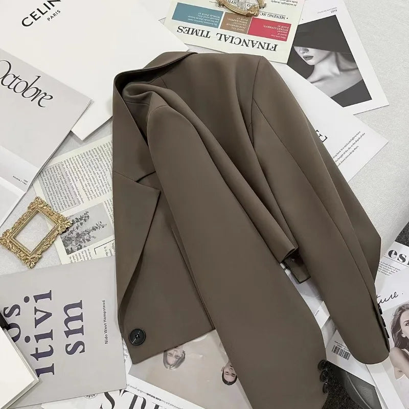 Single Button Elegant Blazer