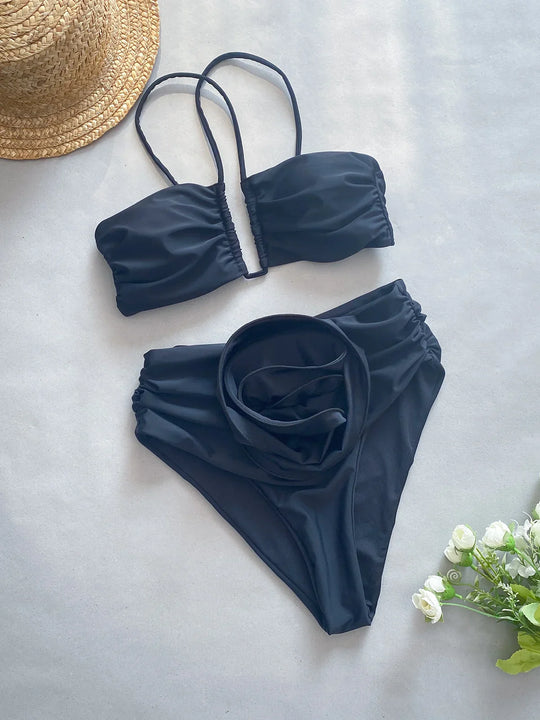 Chido™ Hoge taille Bikini Set Zomer 2024