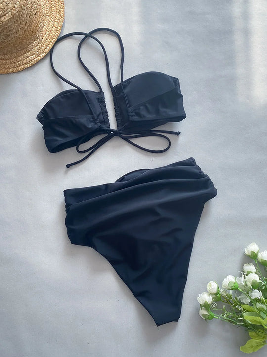 Chido™ Hoge taille Bikini Set Zomer 2024