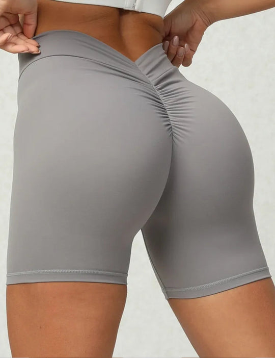 Tight V Back Scrunch Fitness Short